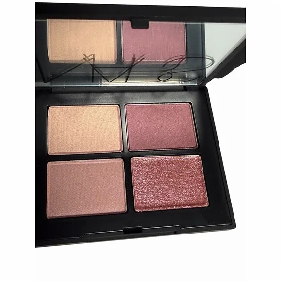 NARS Quad Eyeshadow Palette Kuala Lumpur 4 Shade Shimmer Satin Glitter NIB - Picture 11 of 16